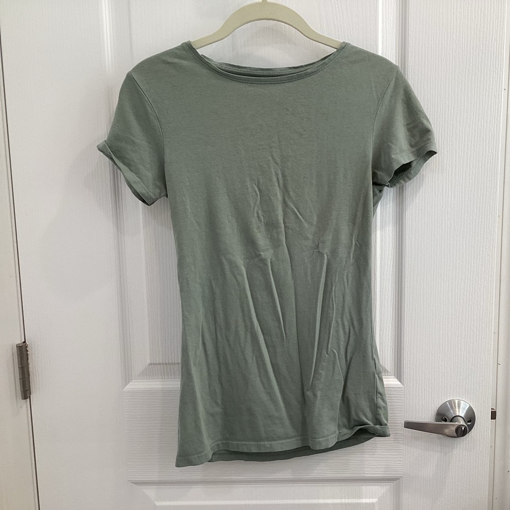 Primark Sage Green Short Sleeve Tee